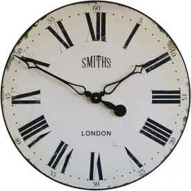 Antique Style Smiths Wall Clock