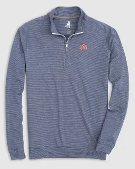 Auburn Vaughn Striped Performance 1/4 Zip