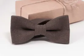 Brown wedding bow tie | Brown wedding bow tie