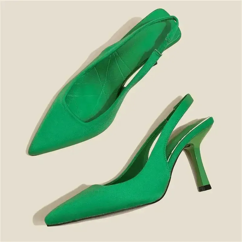 Comfortable Mid-Heel Pump Shoes