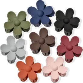 Flower Claw Clips