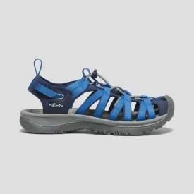 Keen Women's Whisper Sandal/ Blue Depth/Bright Cobalt