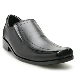 Leather Shoes City Oxford Flat Black