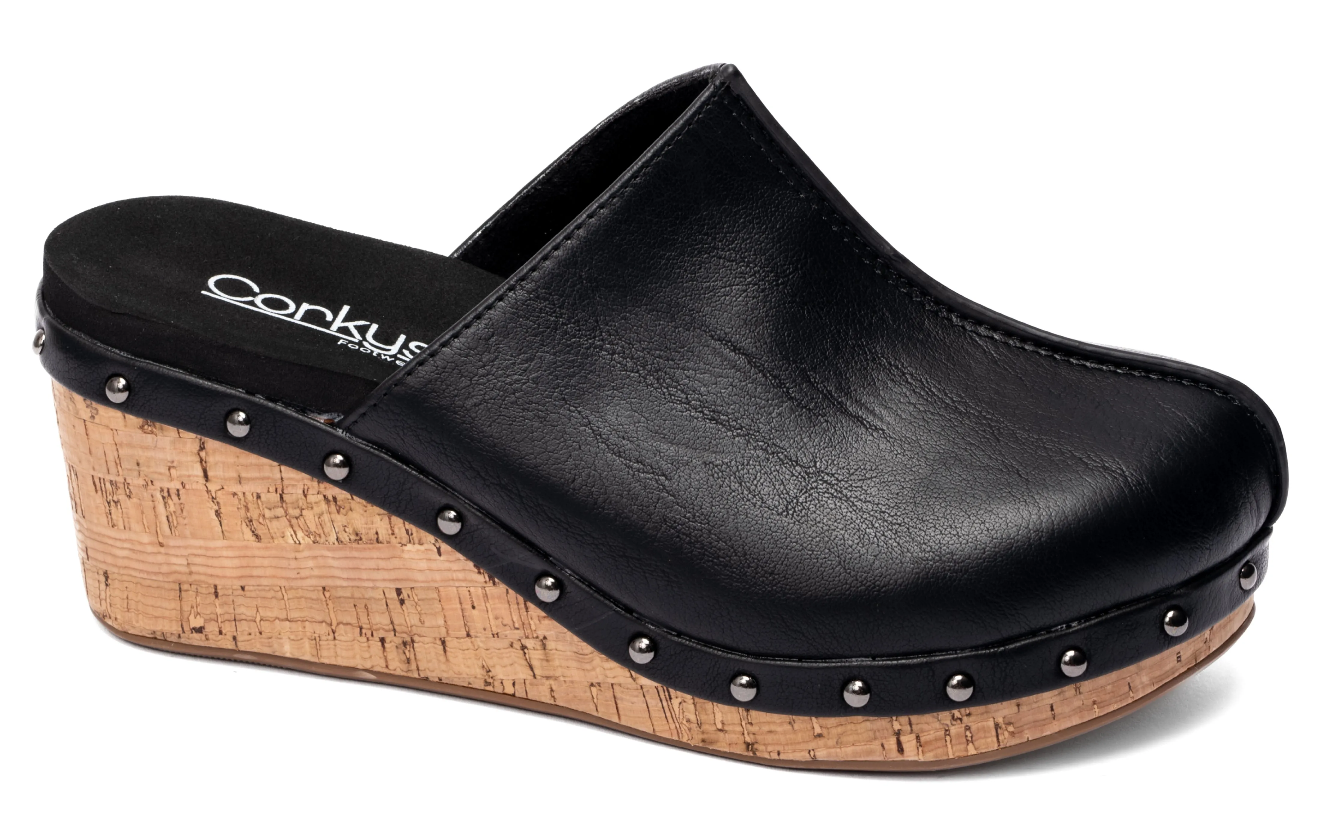 Marley Wedge by Corkys - Black