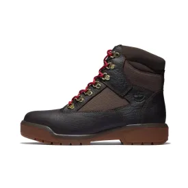 Men's Timberland Field Boot 6 Inch Waterproof Boot - BROWN/RED