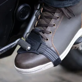 Oxford Shift Guard Universal Fit Protector for Stylish Footwear brown Gear Shifter Pead