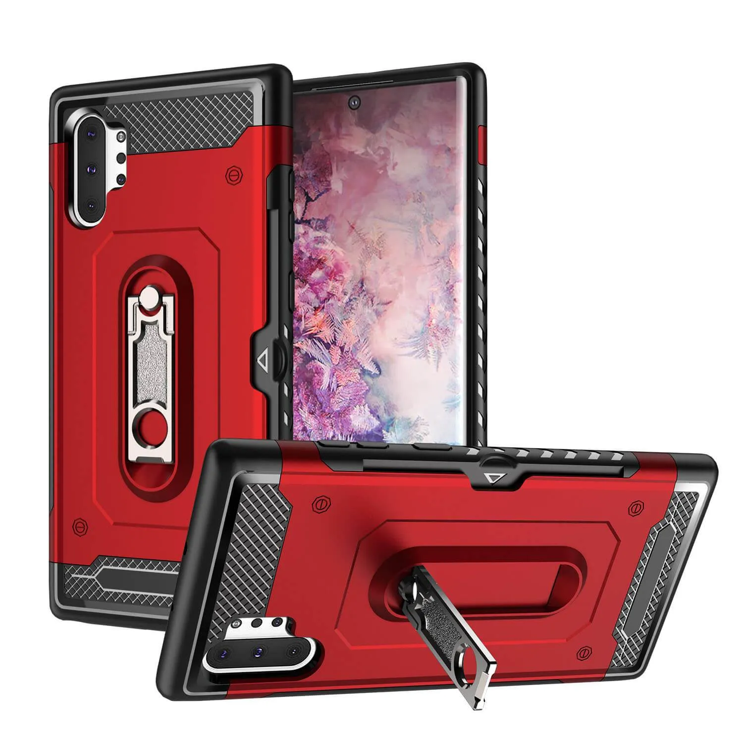 Samsung Galaxy Note 10  Case - Heavy-Duty, Card Slot, Kickstand