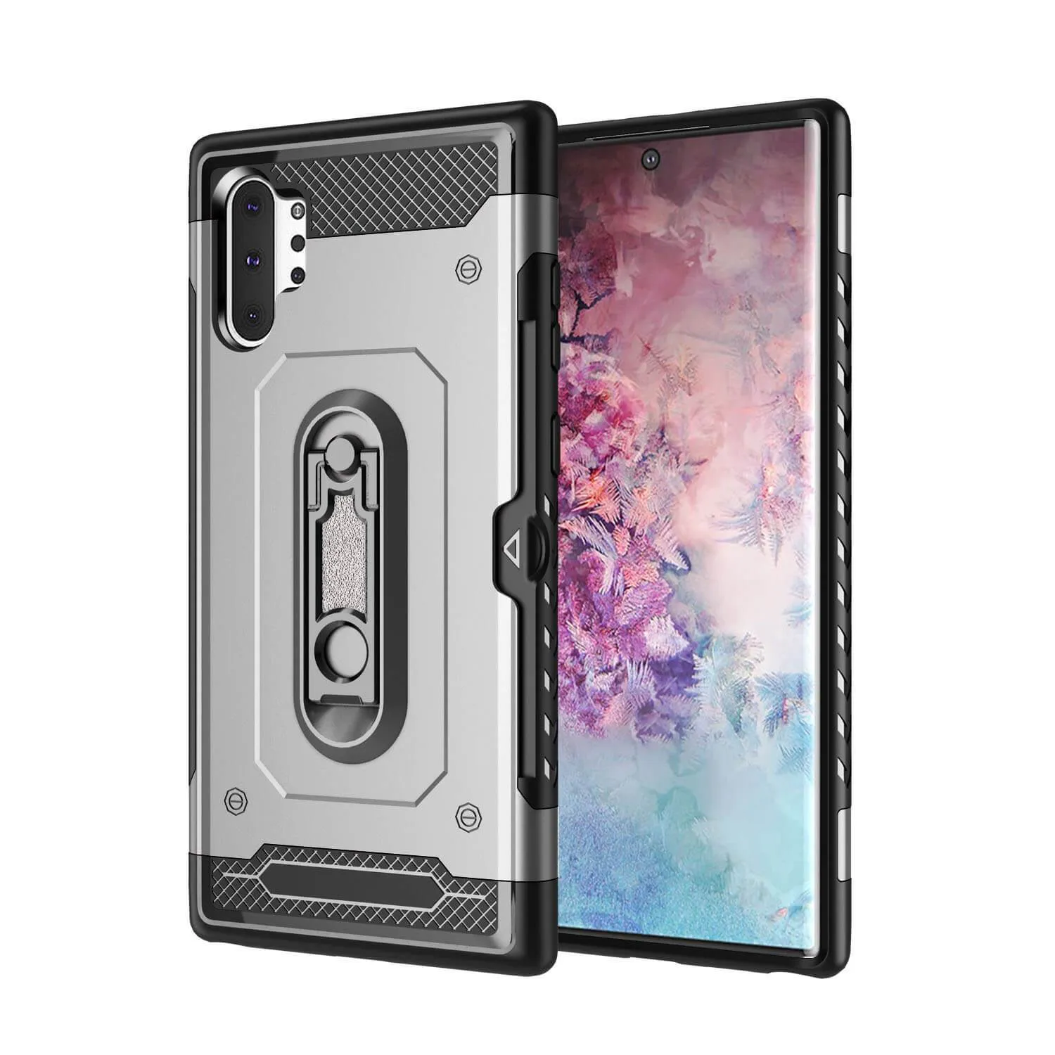 Samsung Galaxy Note 10  Case - Heavy-Duty, Card Slot, Kickstand