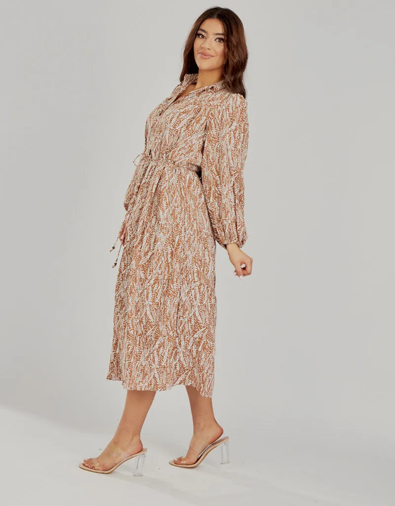 Sibel Print Dress