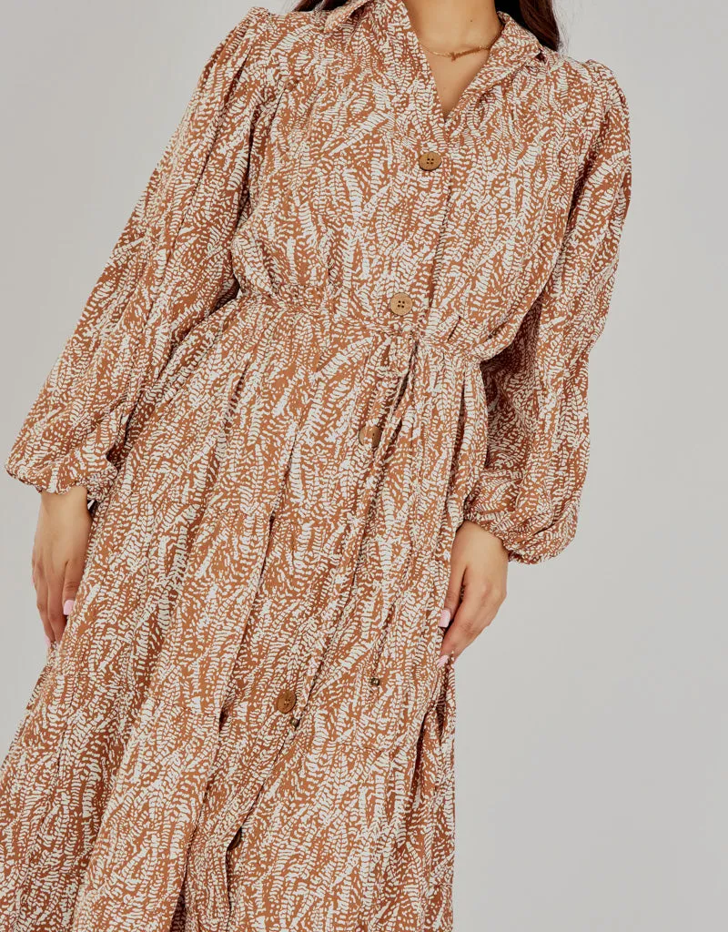 Sibel Print Dress