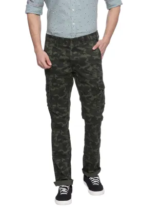 Tapered Fit Cargo Stretch Trouser