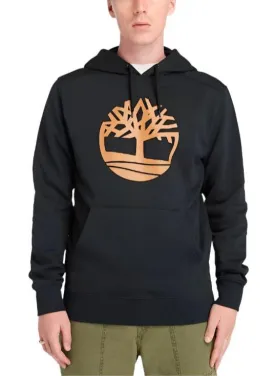 Timberland Mens Tree Logo Hoodie Sweatshirt