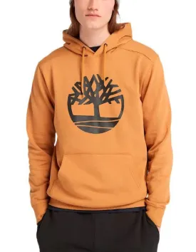 Timberland Mens Tree Logo Hoodie Sweatshirt