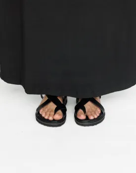 Zarai Sandals (Black) - By Billini