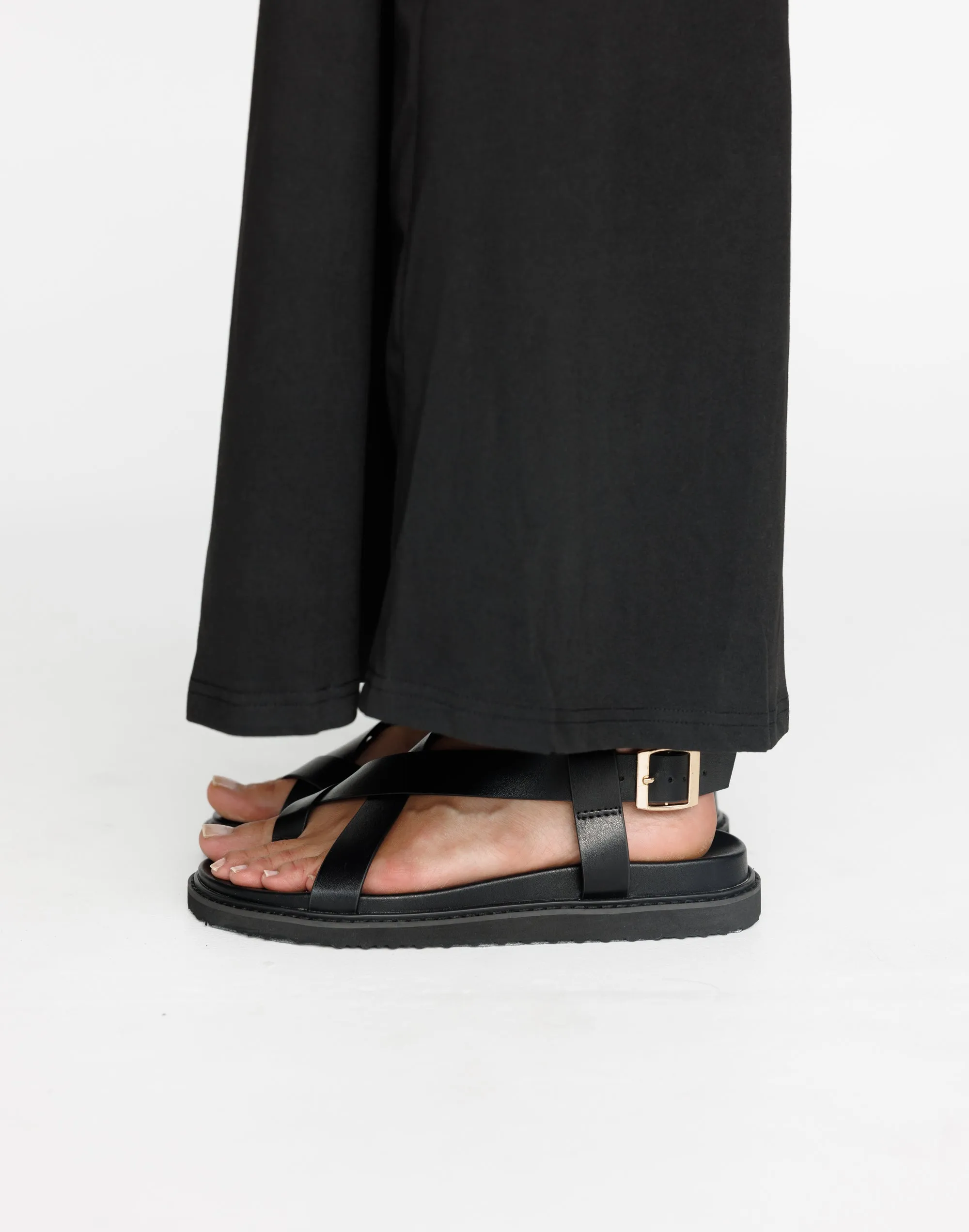 Zarai Sandals (Black) - By Billini