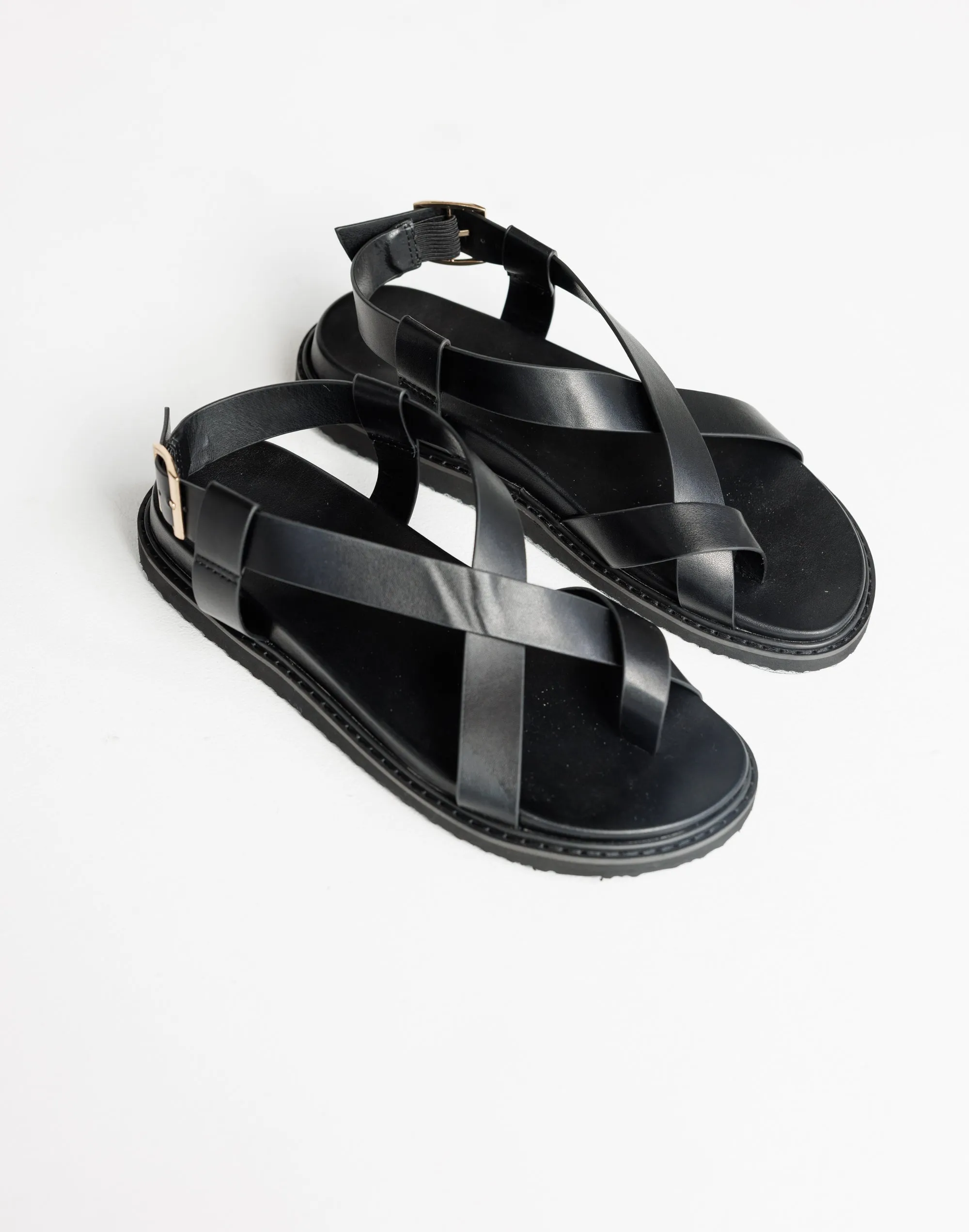 Zarai Sandals (Black) - By Billini